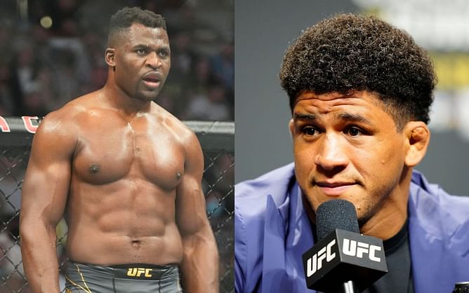 "This guy’s gonna kill me now!” - Gilbert Burns shares story of him “popping” Francis Ngannou’s arm during BJJ roll many years ago in training