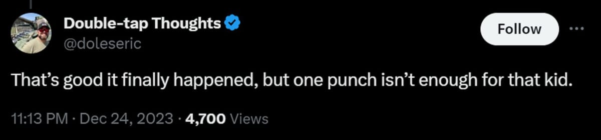 &ldquo;One punch isn’t enough for that kid&rdquo; - Jack Doherty gets assaulted