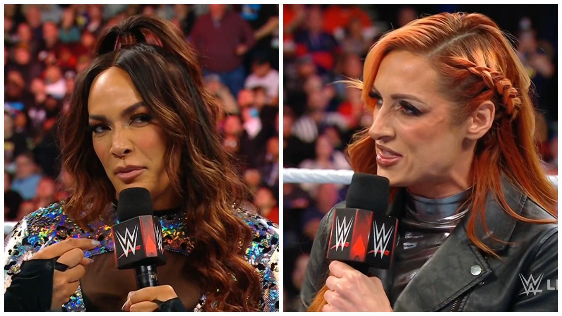 Becky Lynch and Nia Jax had a promo battle on WWE RAW.