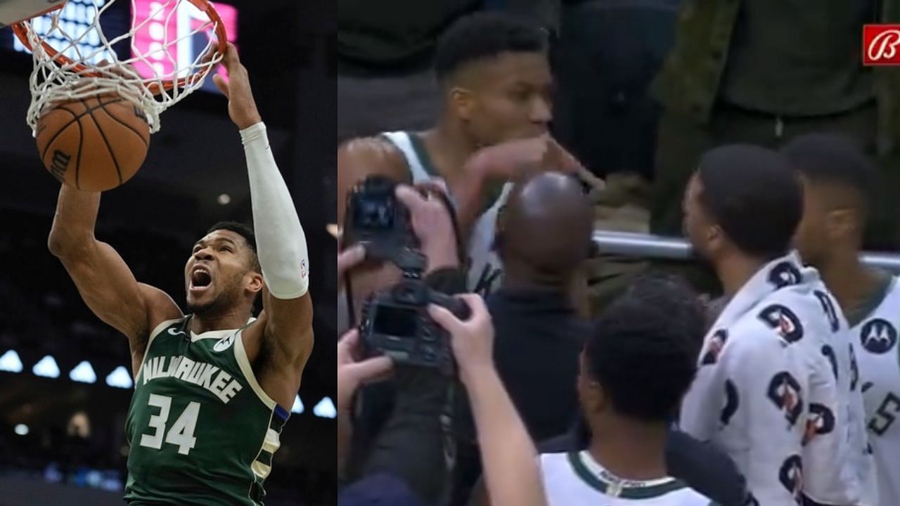 &quot;Gimme the ball!&quot;: Giannis Antetoukounpo &amp; Bucks erupt over stolen record night game ball from Pacers