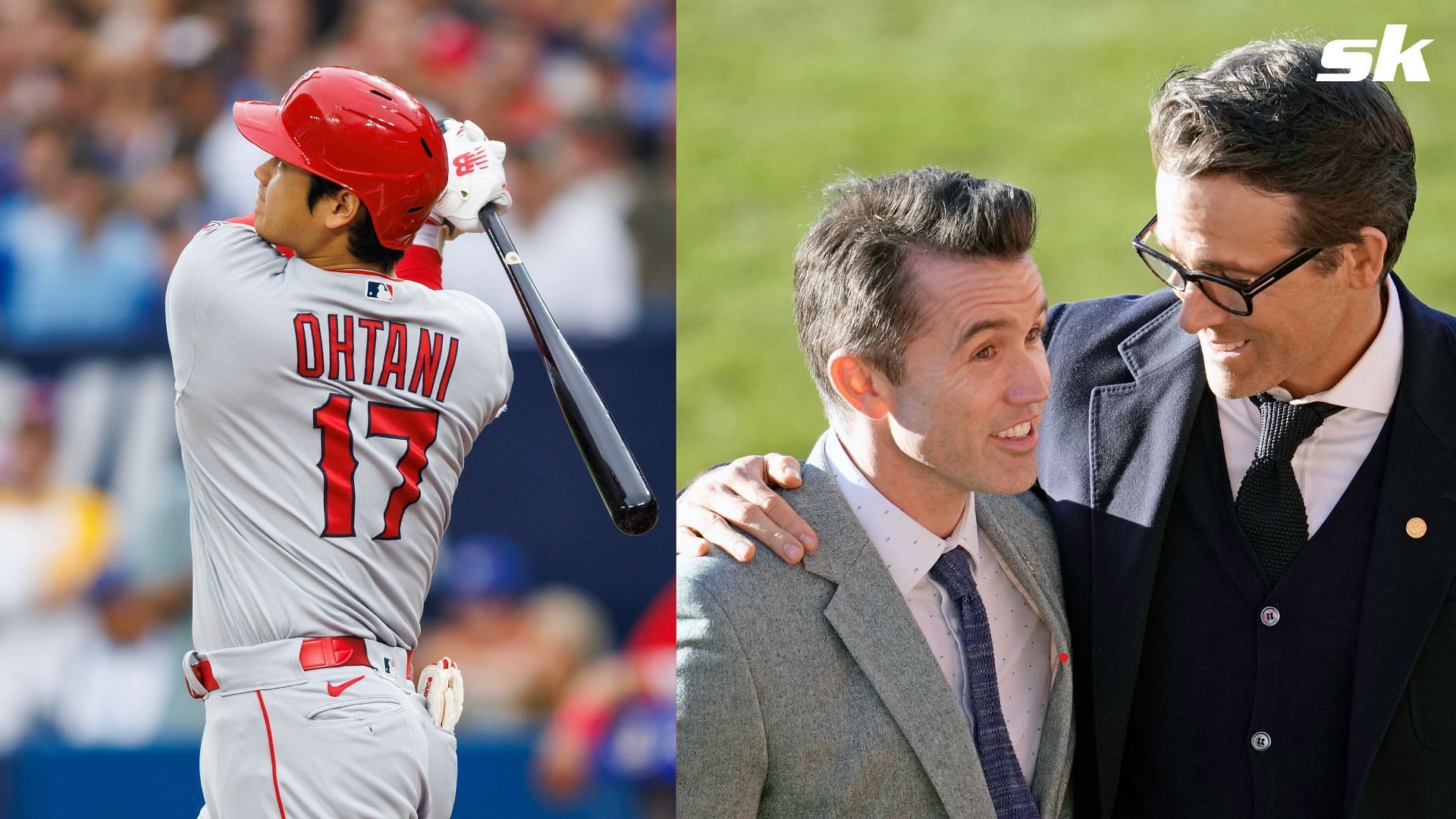 &quot;Note to Shohei Ohtani... Welsh is a very easy language to learn!&rdquo; Rob McElhenney offered a spot in Ryan Reynolds