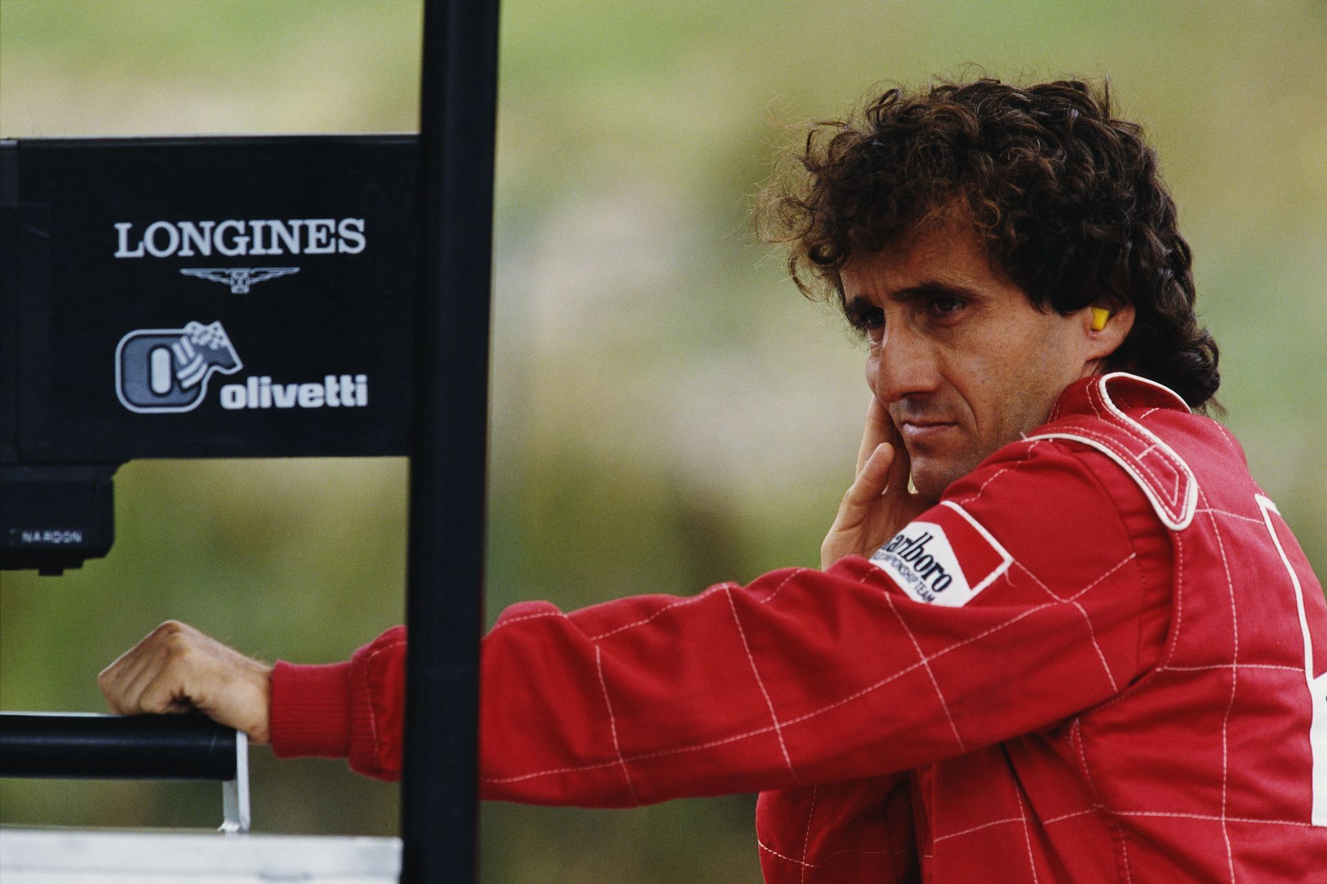 Prost in 1990 (Photo by Pascal Rondeau/Getty Images)