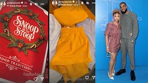 Karl-Anthony Towns' girlfriend Jordyn Woods flaunts Christmas gifts from Snoop Dogg and Serena Williams
