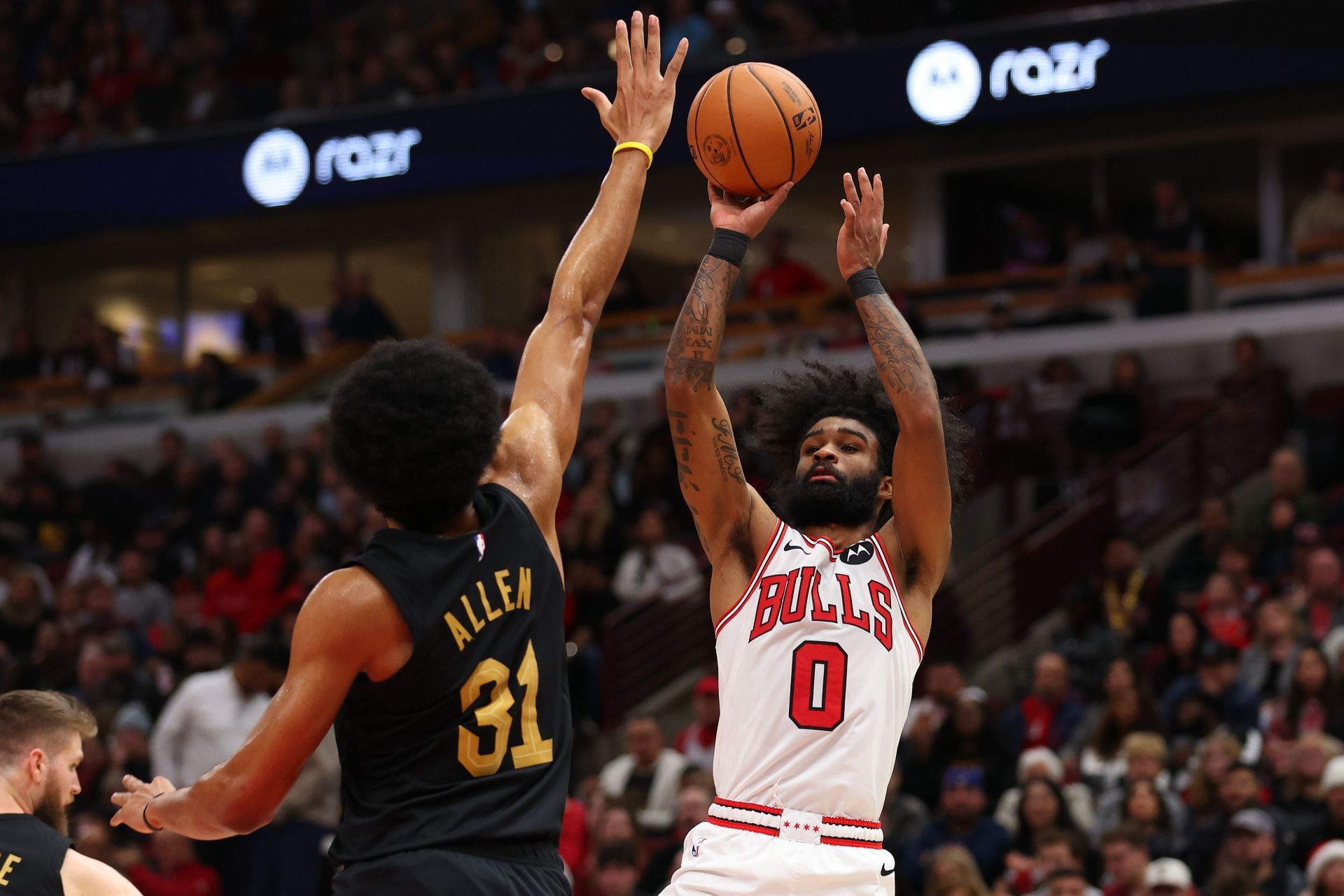 Chicago Bulls guard Coby White