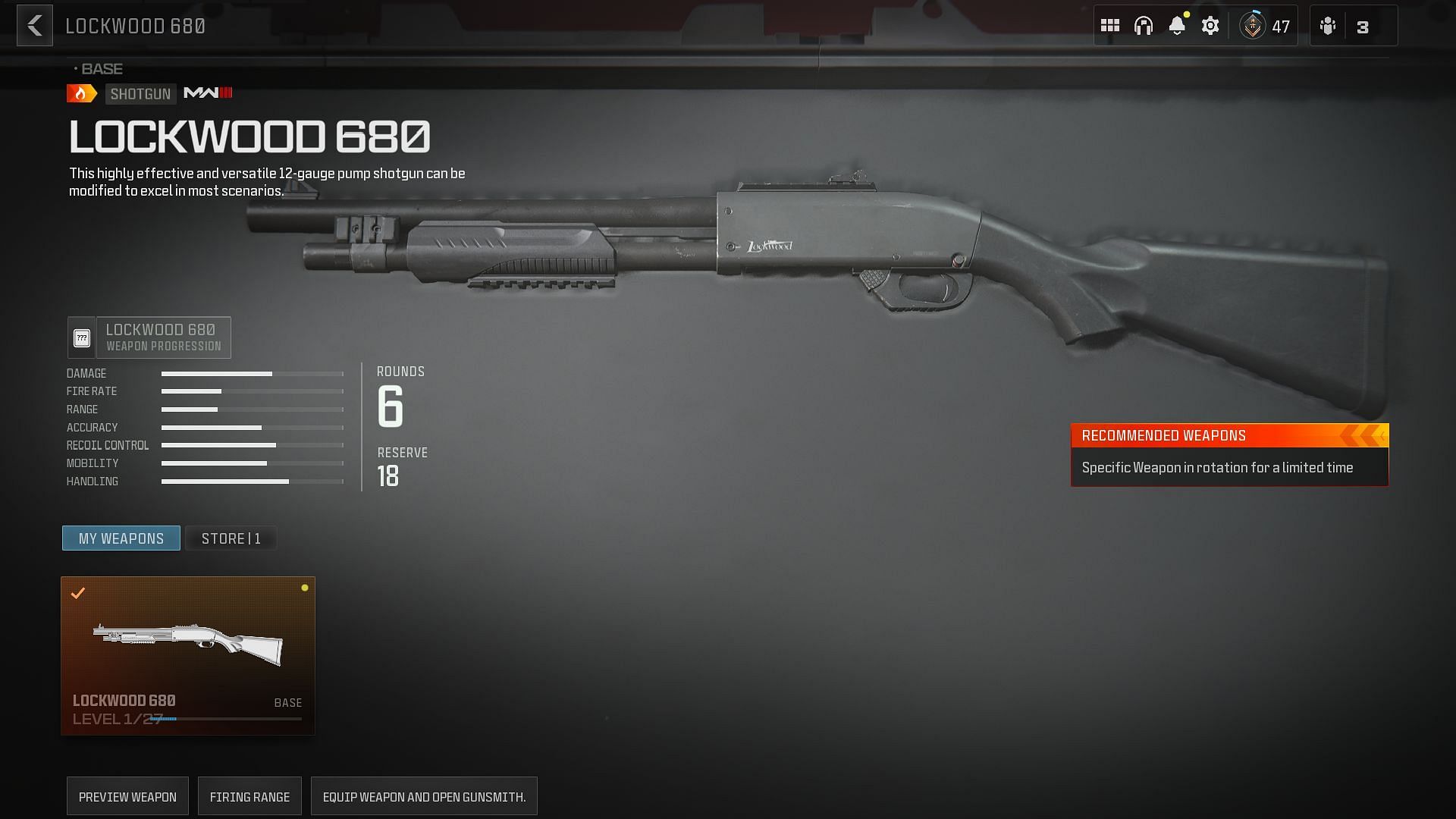 Lockwood 680 weapon (Image via Activision)