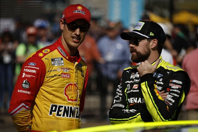 “If you’re not the #12 team, nobody else wants to be here": Joey Logano opens up about Ryan Blaney's NASCAR Awards Banquet speech