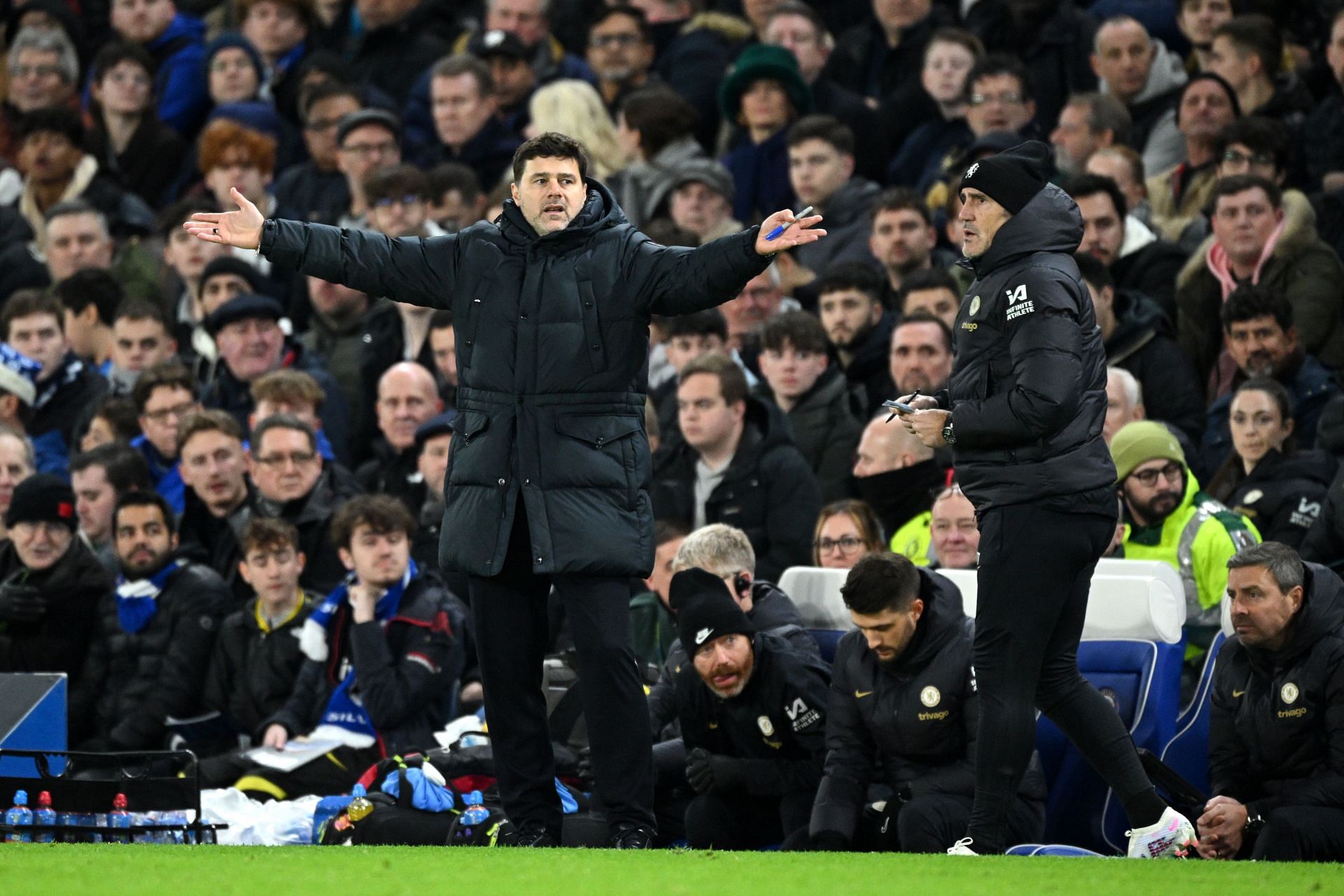 Mauricio Pochettino has regularly cut a frustrated figure on the touchline.