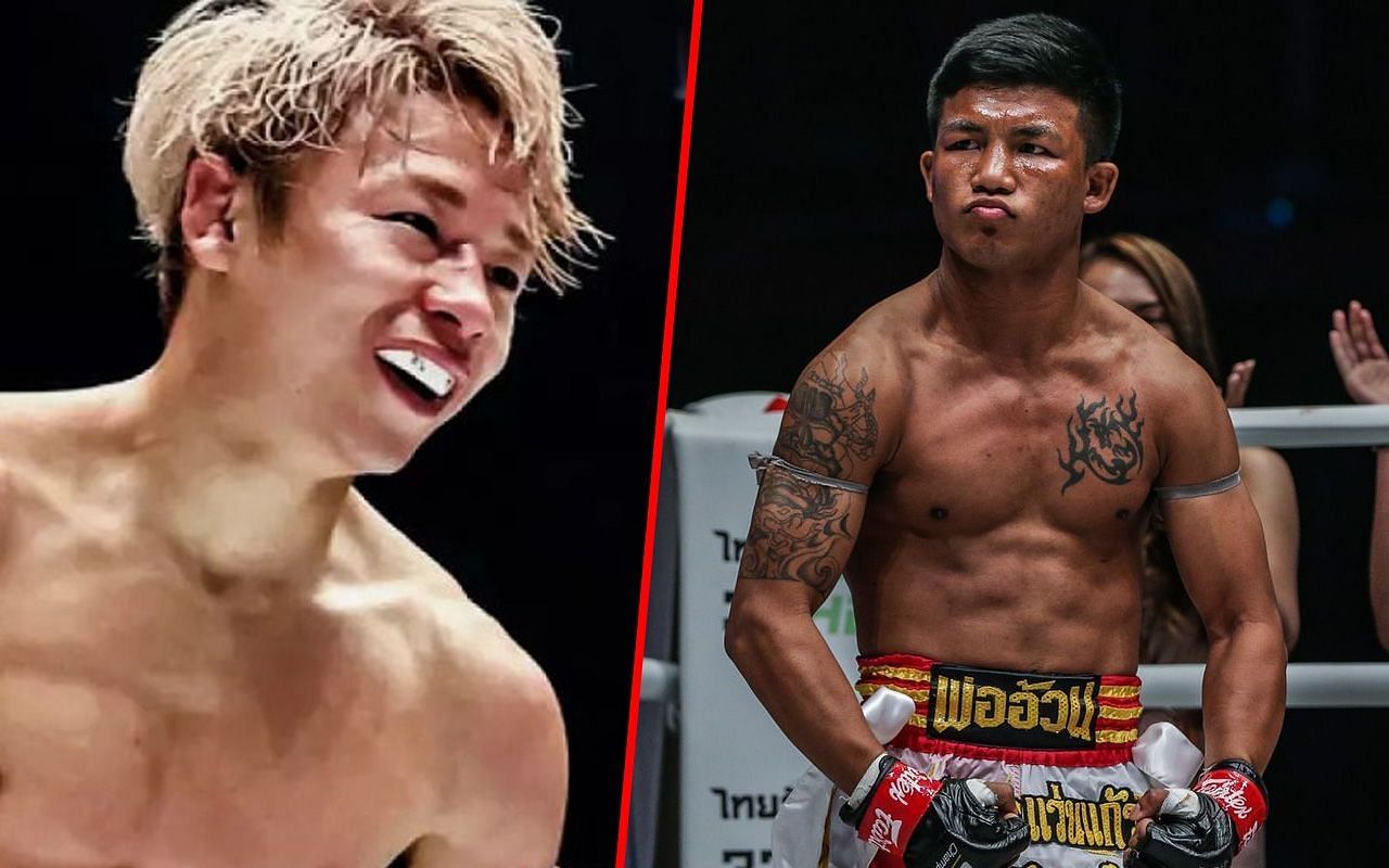 Takeru (Left) has had Rodtang (Right) in his sights since arriving in ONE Championship