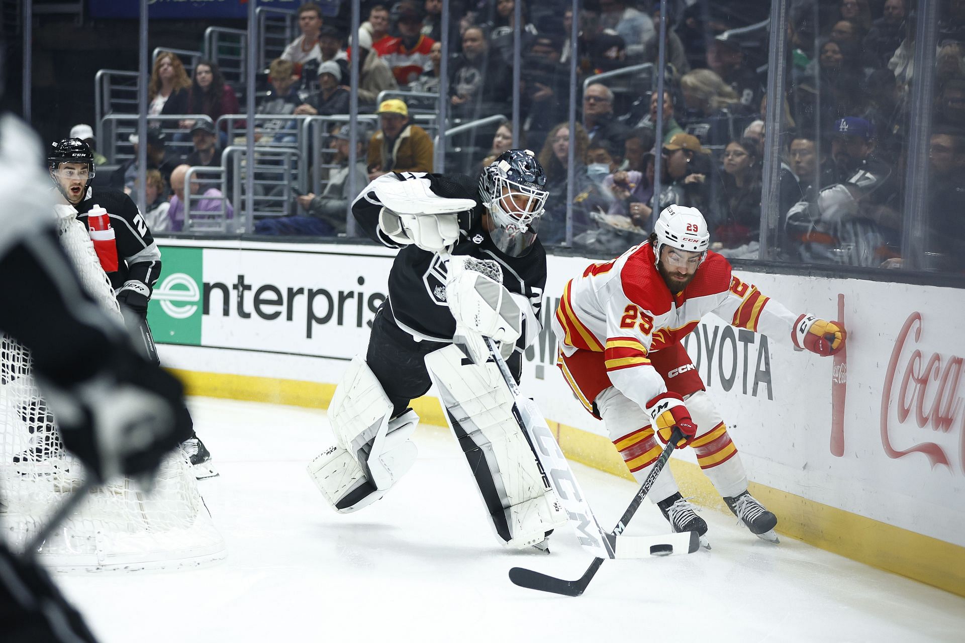 Calgary Flames v Los Angeles Kings