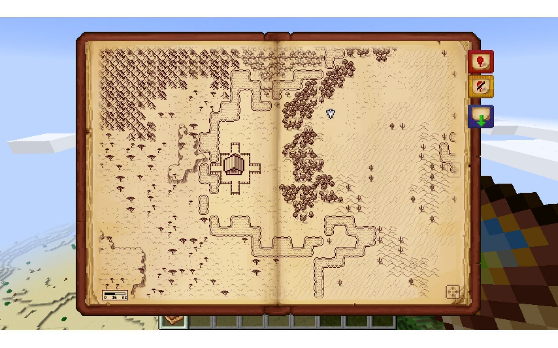 Besides looking great, this mod makes for a very functional minimap (Image via CurseForge)