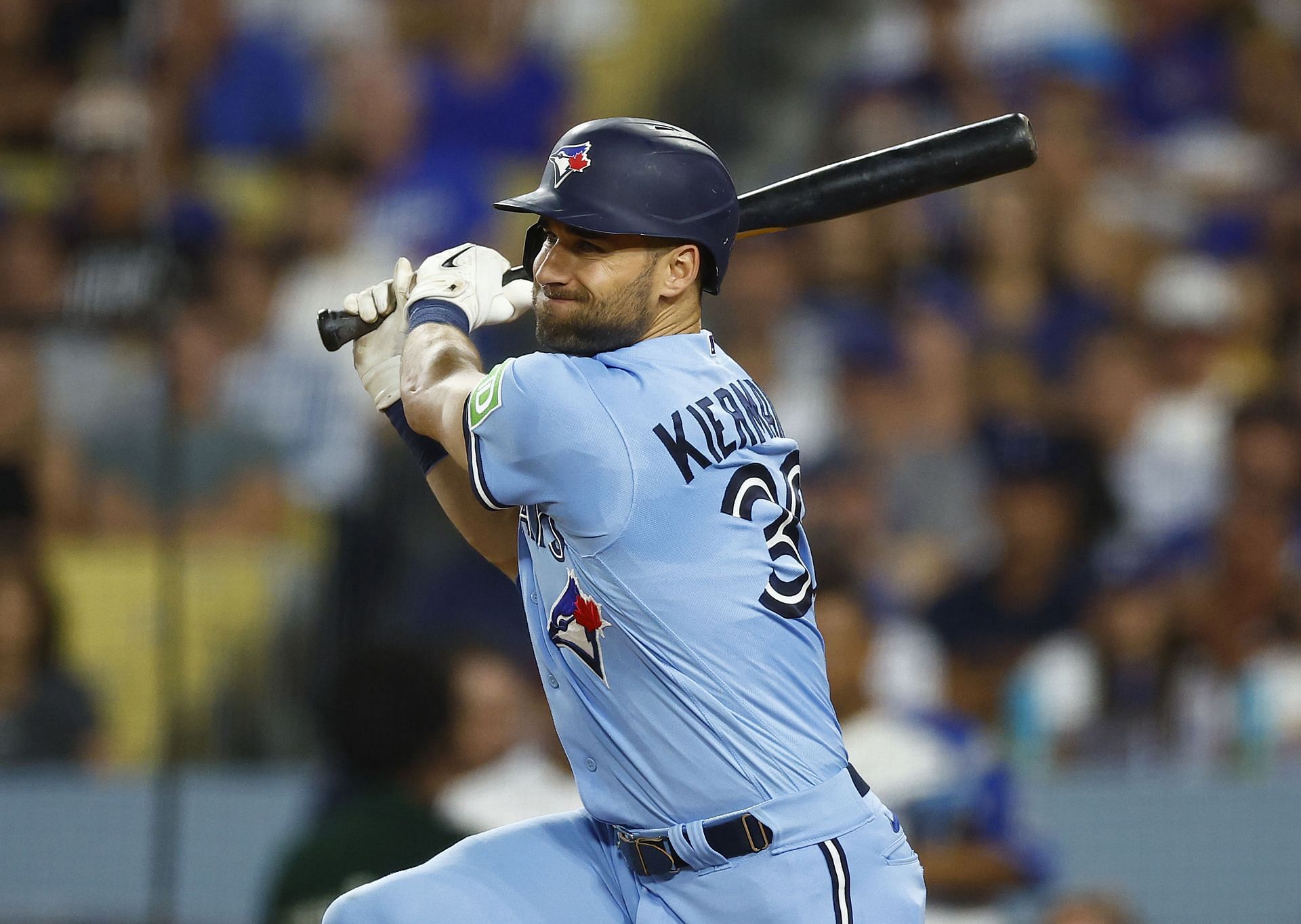 The outfield is expected to feature Kiermaier, Varsho, and Springer.