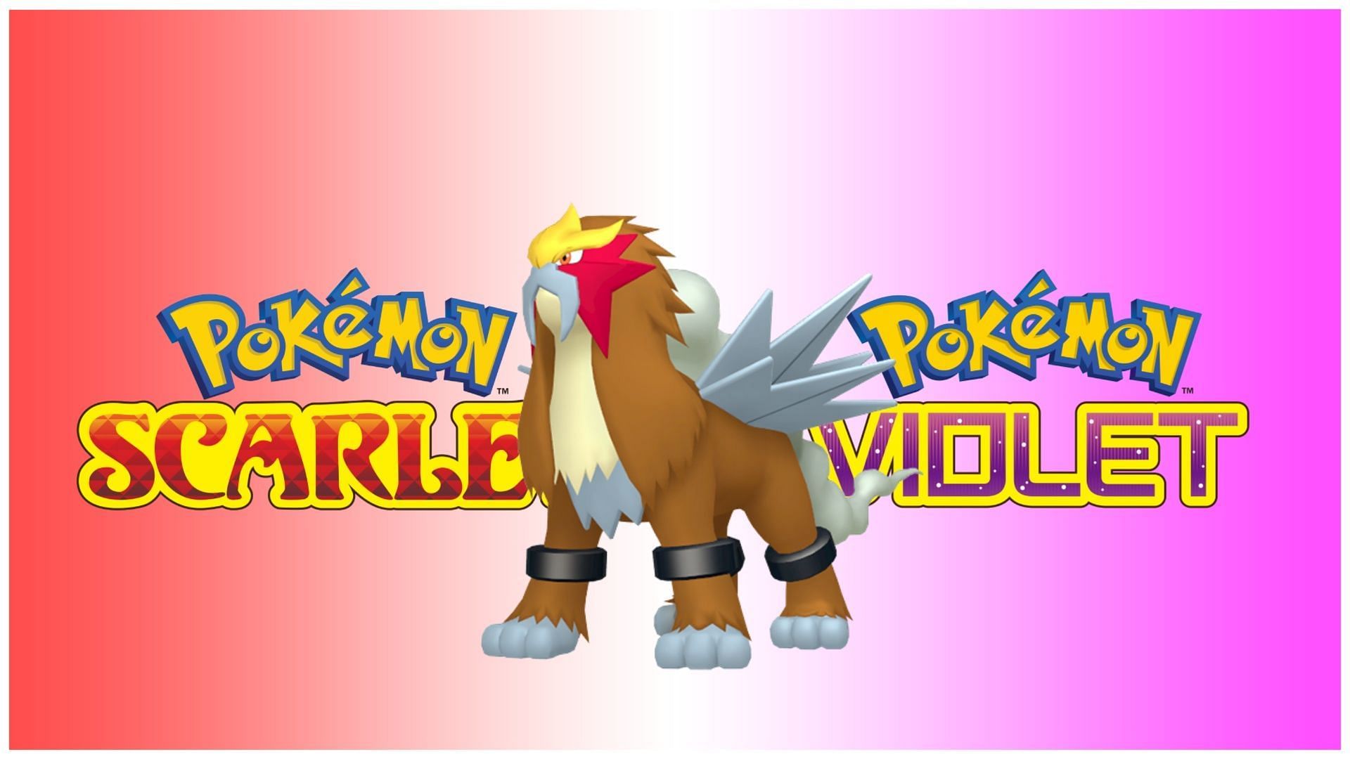 If you want Entei in Indigo Disk, you can have him.