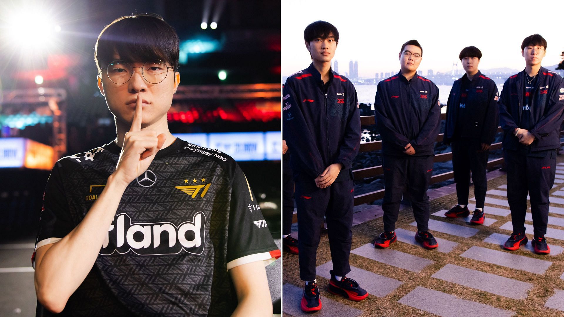 The Game Awards 2023 Esports category winners include Faker and JDG (Image via LoL Esports)