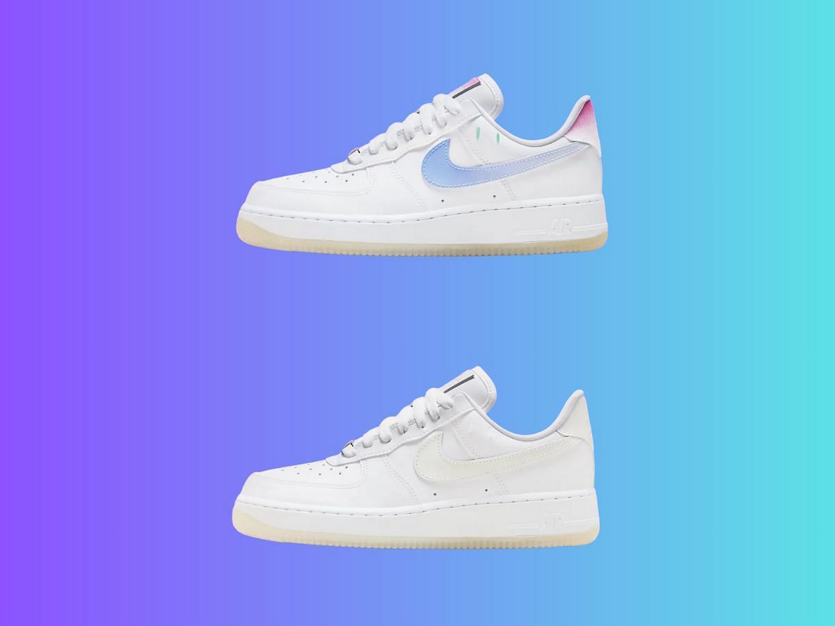 uv swoosh: Nike Air Force 1 Low “UV Swoosh” shoes: Where to get, price ...