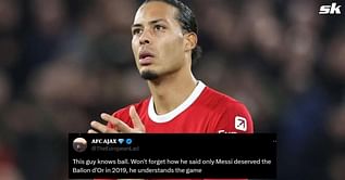 "He's the biggest Messi fan out there", "This guy knows ball" - Fans react as Liverpool star Virgil van Dijk picks his 5-a-side team