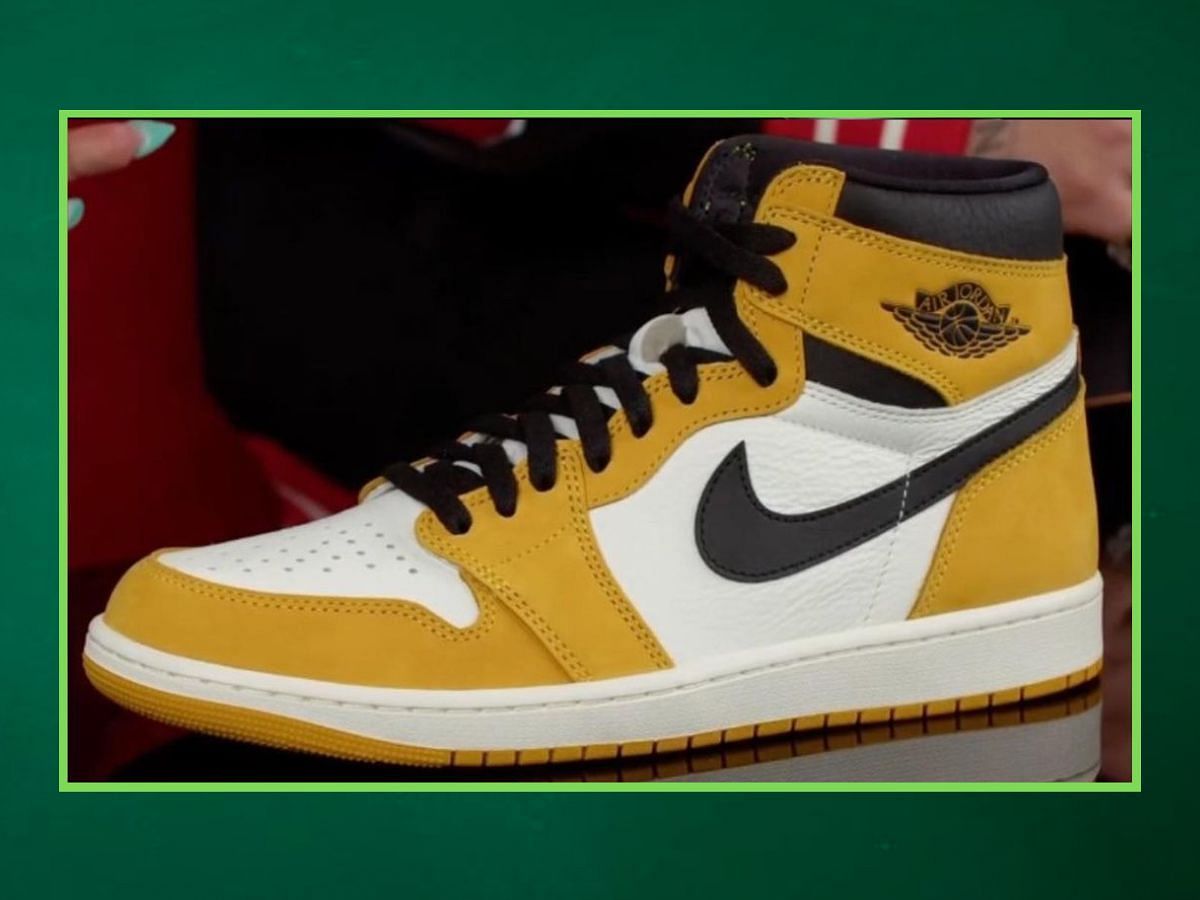 Air Jordan 1 High OG &ldquo;Yellow Ochre&rdquo; (Image Via Nike)