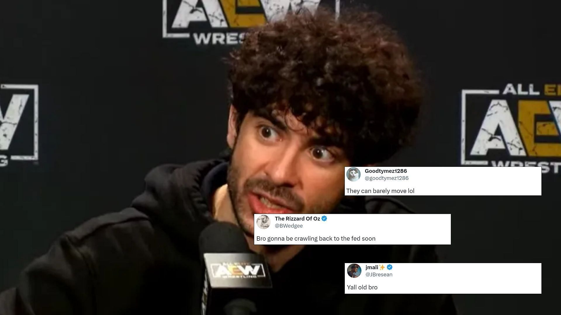 Tony Khan is the Head of creative of All Elite Wrestling