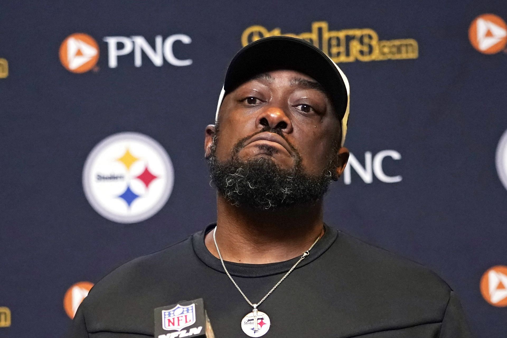 Mike Tomlin at Steelers Bengals Football Game