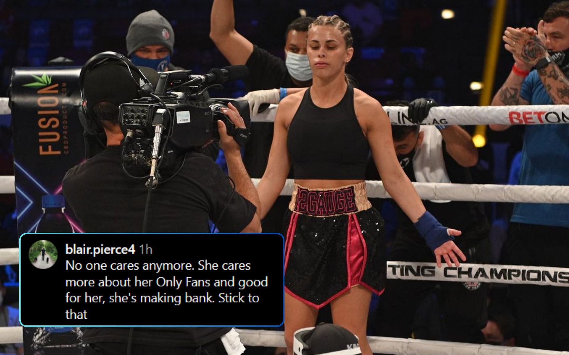 Paige VanZant gives timeline for her combat sports return