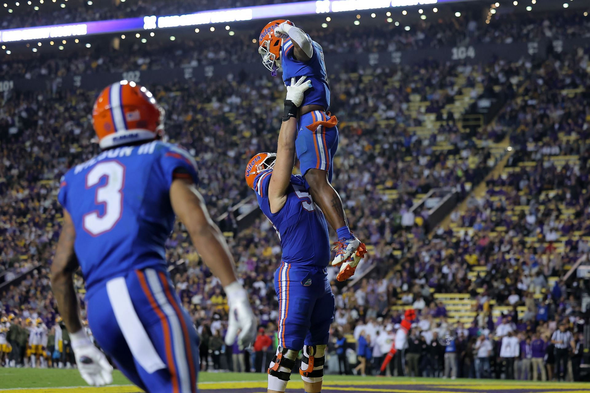 Florida versus LSU