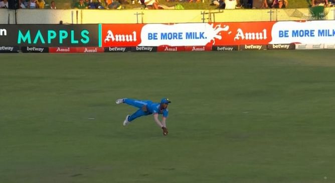 [Watch] Sai Sudharsan takes stunning catch to send back Heinrich Klaasen in IND vs SA series decider