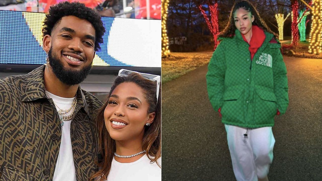 Karl-Anthony-Towns and Jordyn Woods 