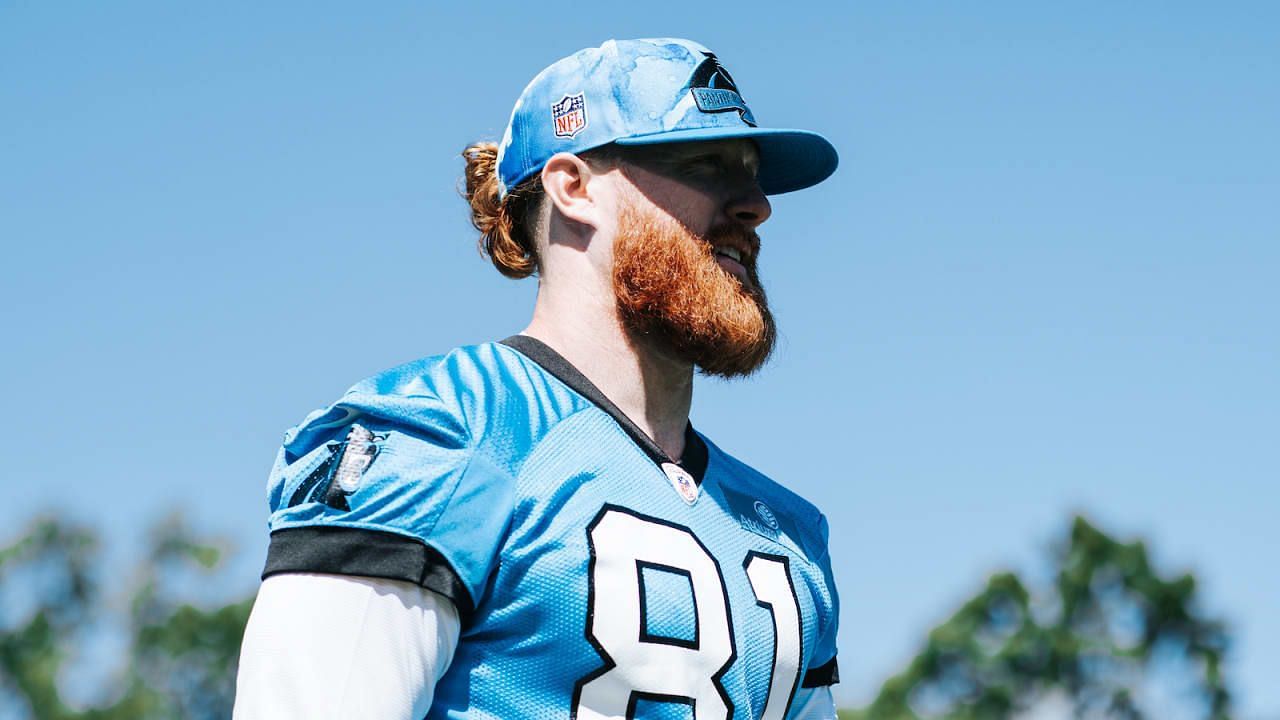 What happened to Hayden Hurst? Panthers TE suffers serious health issue after hit vs. Bears