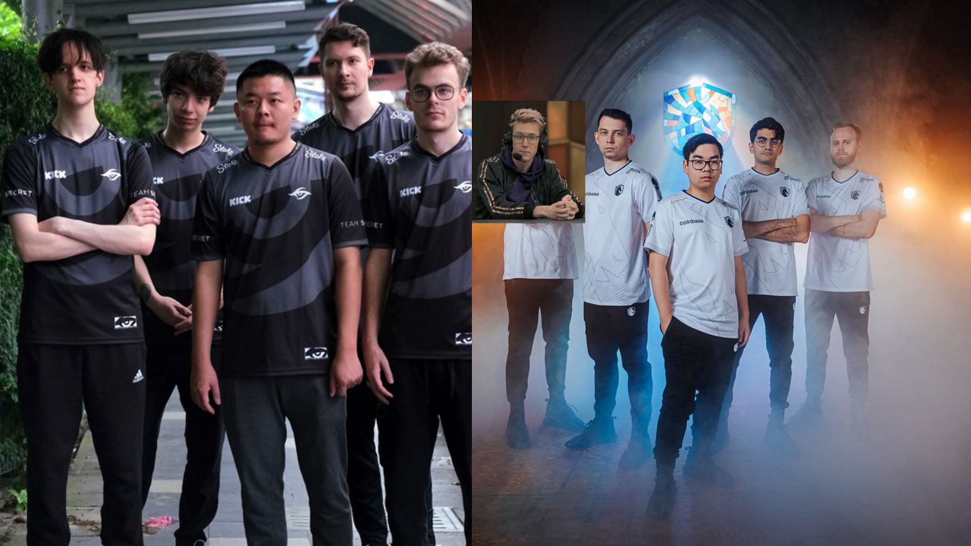 Team Secret and Team Liquid with SabeRLight