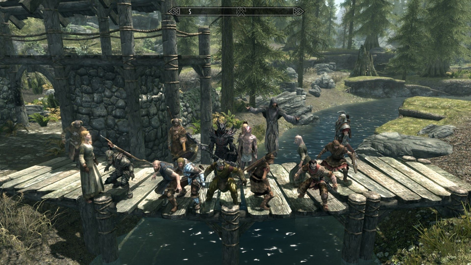 Skyrim Together makes the classic Action RPG feel like a new game (Image via Bethesda Softworks)