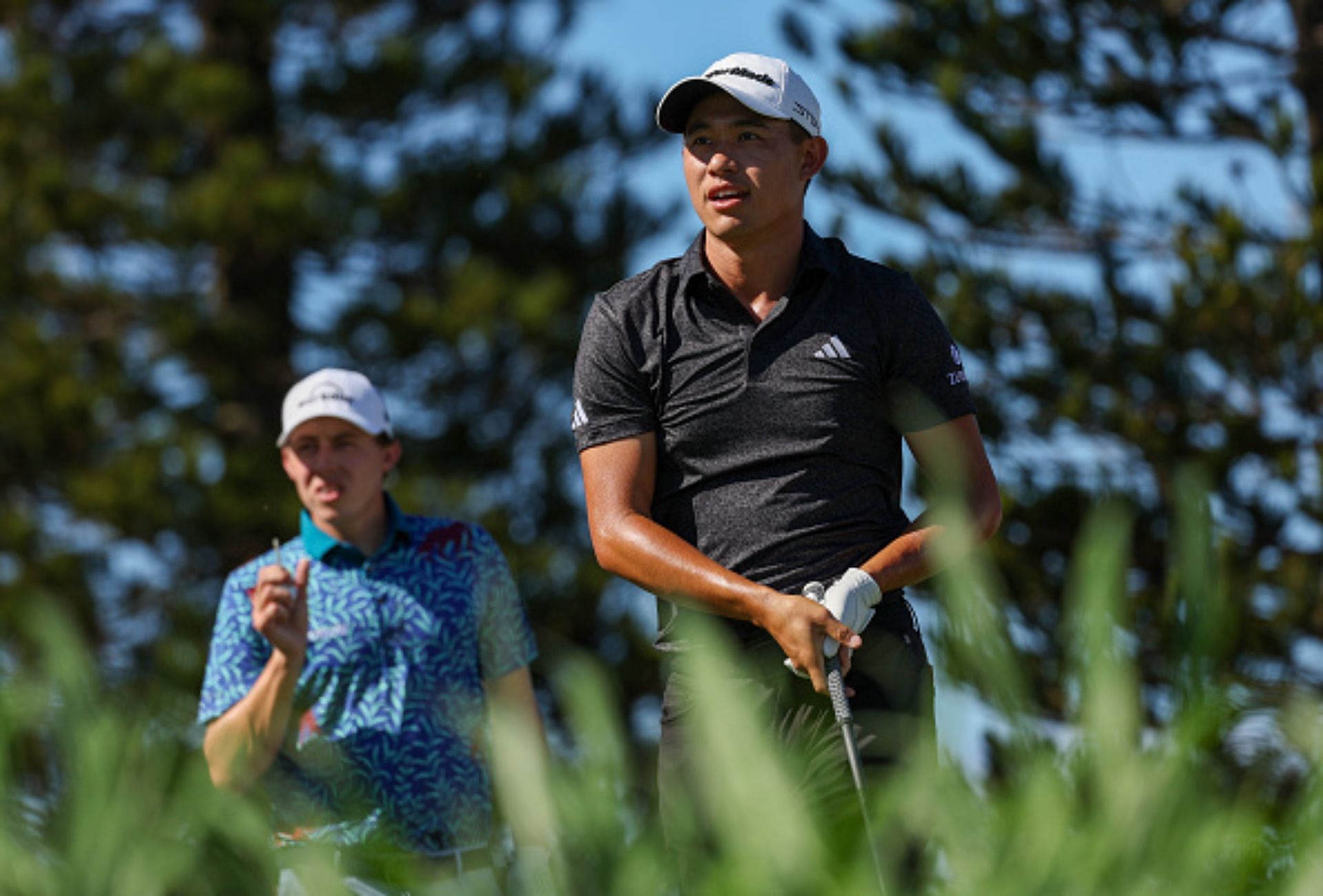 Matt Fitzpatrick and Collin Morikawa (Image via Getty).