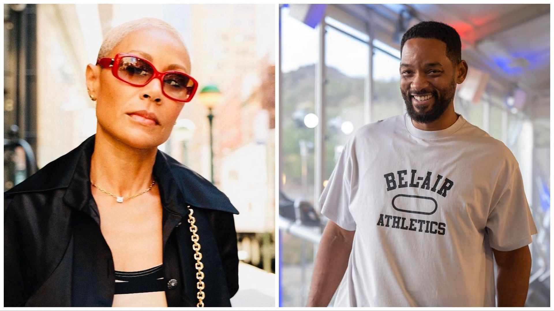 Jada Pinkett again sparked controversy with her latest remark (Image via Instagram / jadapinkettsmith / Facebook / Will Smith)