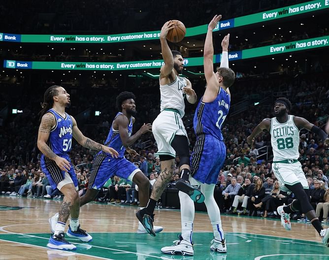 IN PHOTOS: Celtics’ Jayson Tatum debuts next signature shoe “Welcome to the Garden” Jordan Tatum 1