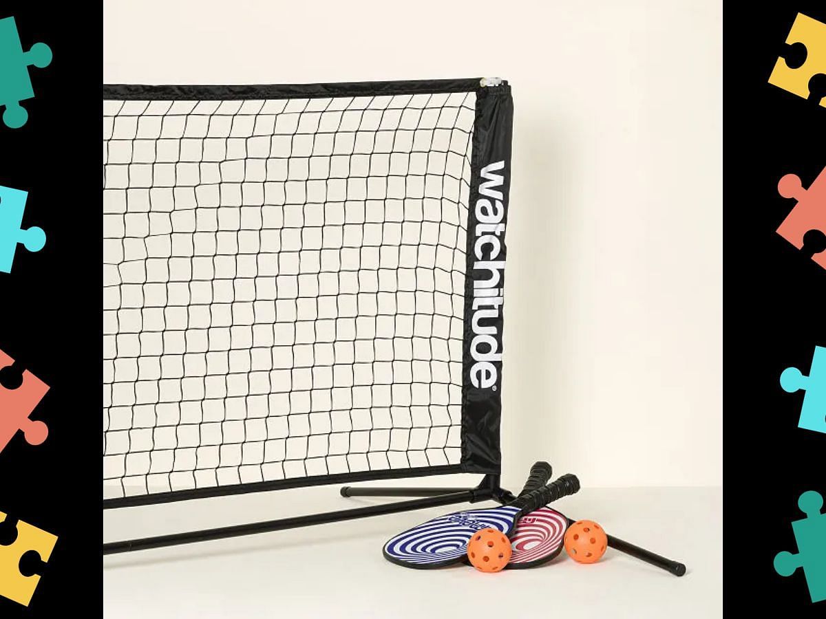 Kids Indoor/Outdoor Pickleball Set for Christmas Gifts (Image via Amazon)