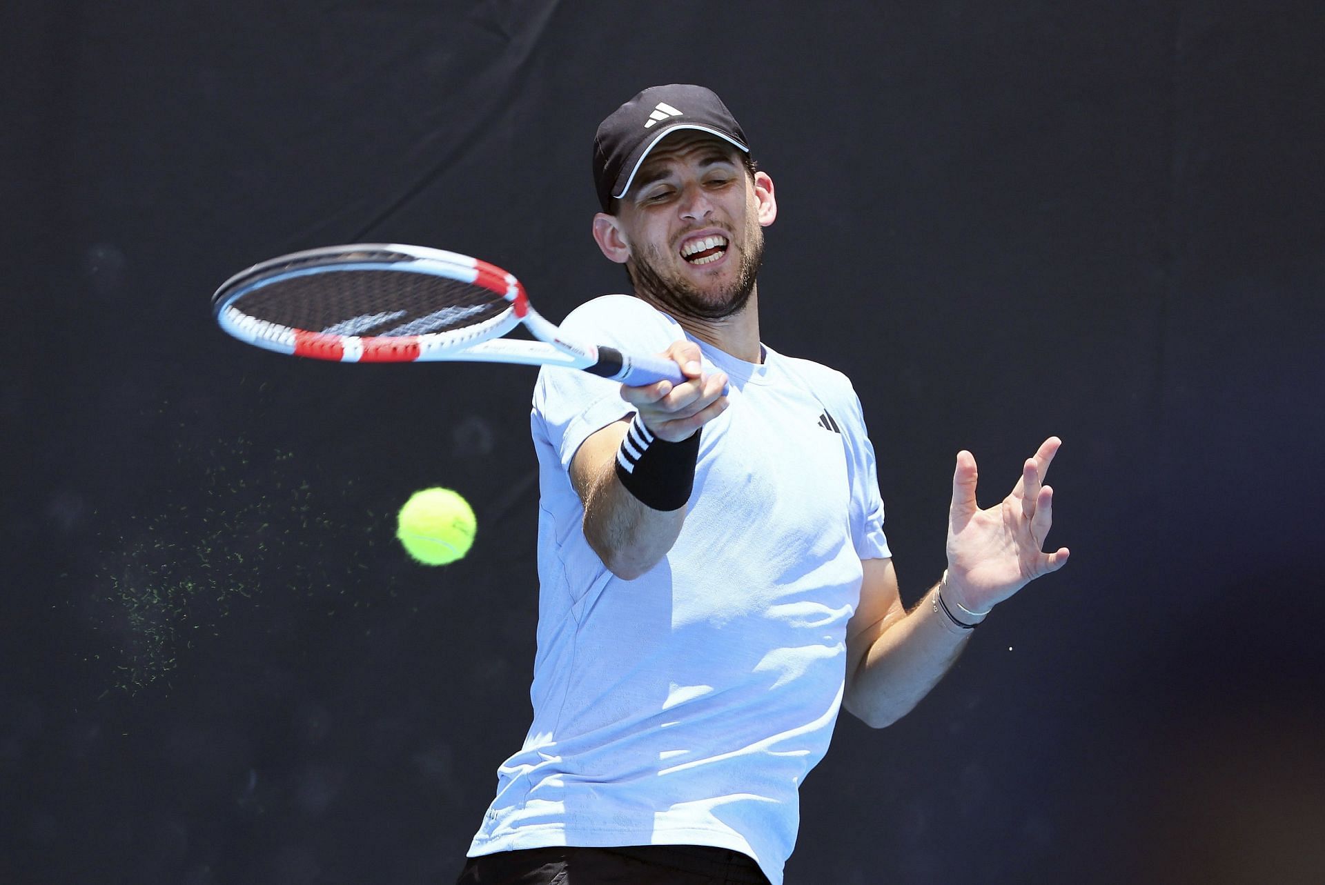 Thiem is making his Brisbane debut.