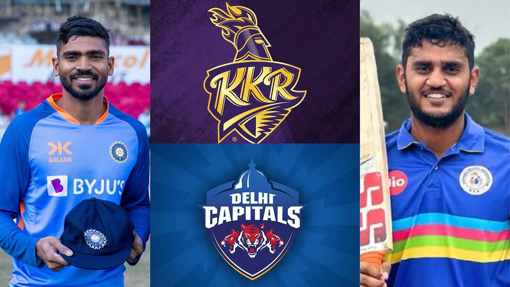 KS Bharat (L) and Urvil Patel (R) could be two good options at IPL 2024 auction.