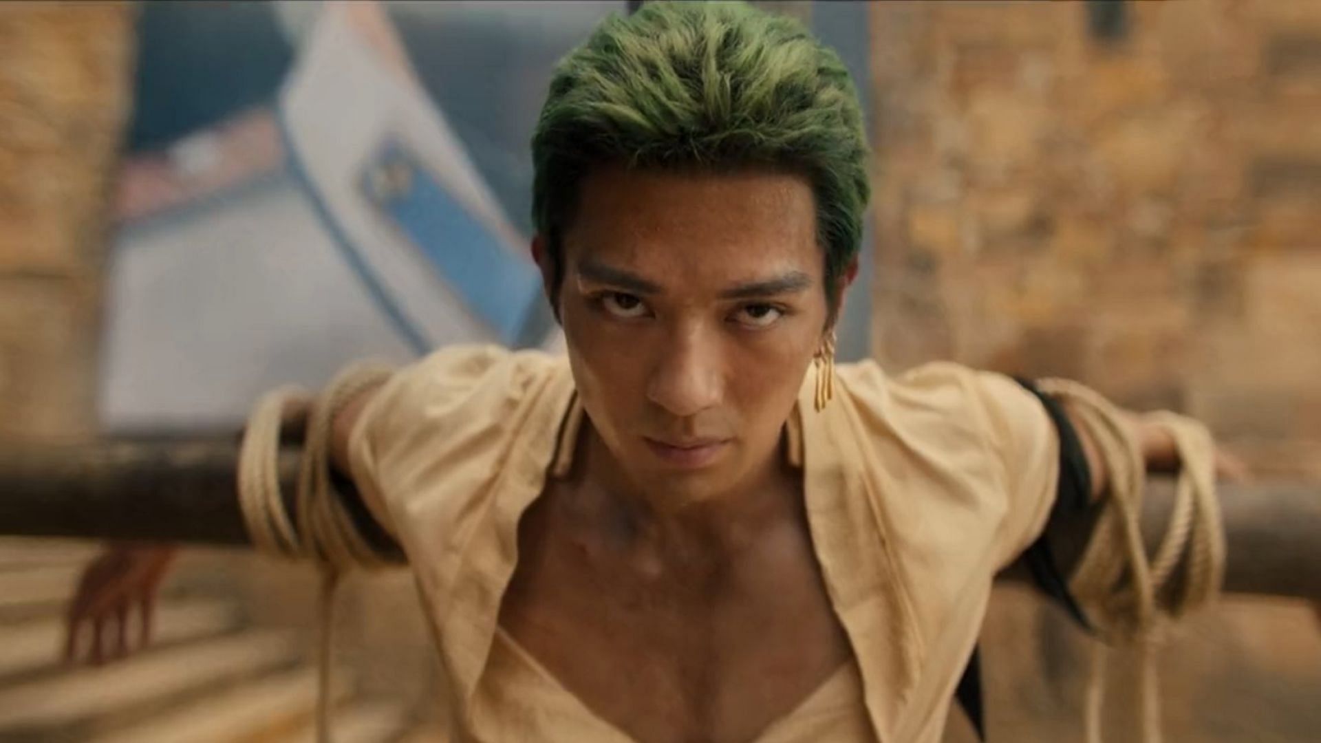 Zoro in One Piece live-action (Image via Netflix)