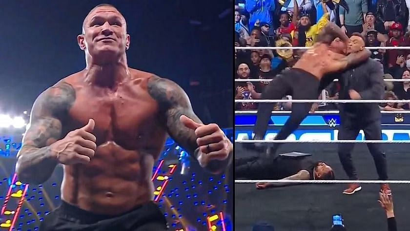 WWE स्टार रैंडी ऑर्टन ने निक एल्डिस को RKO से हिट किया था