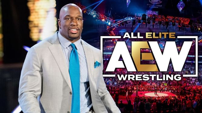 Photo: Titus O'Neil spotted with AEW personality