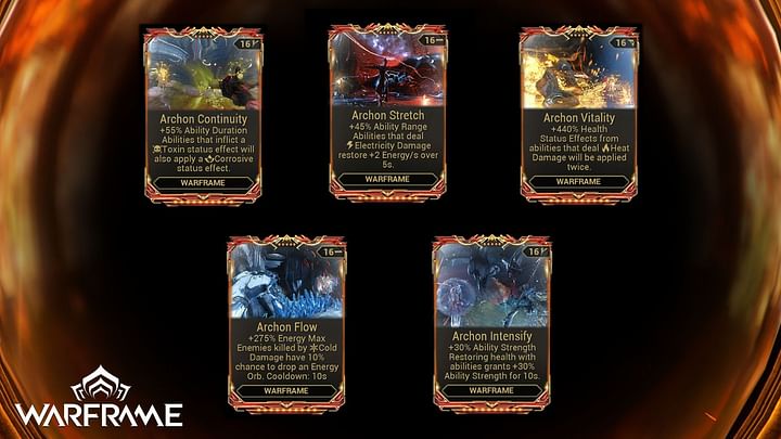 Warframe Archon mods explained