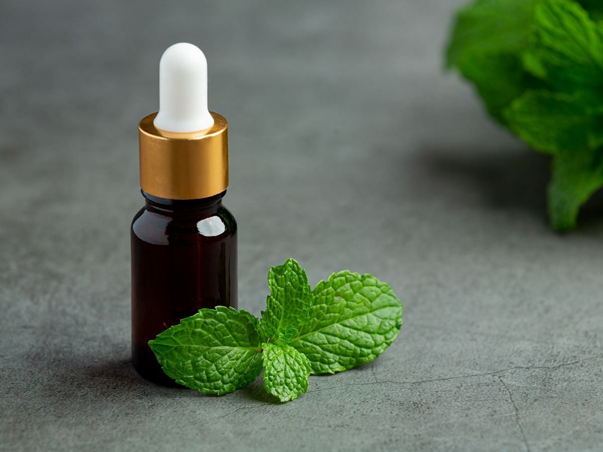 Peppermint oil (image via jcomp on Freepix)