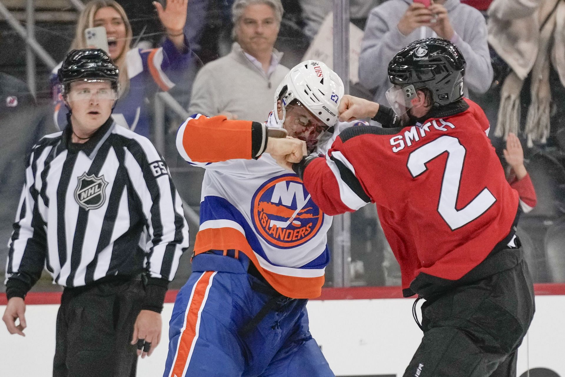 Islanders Devils Hockey