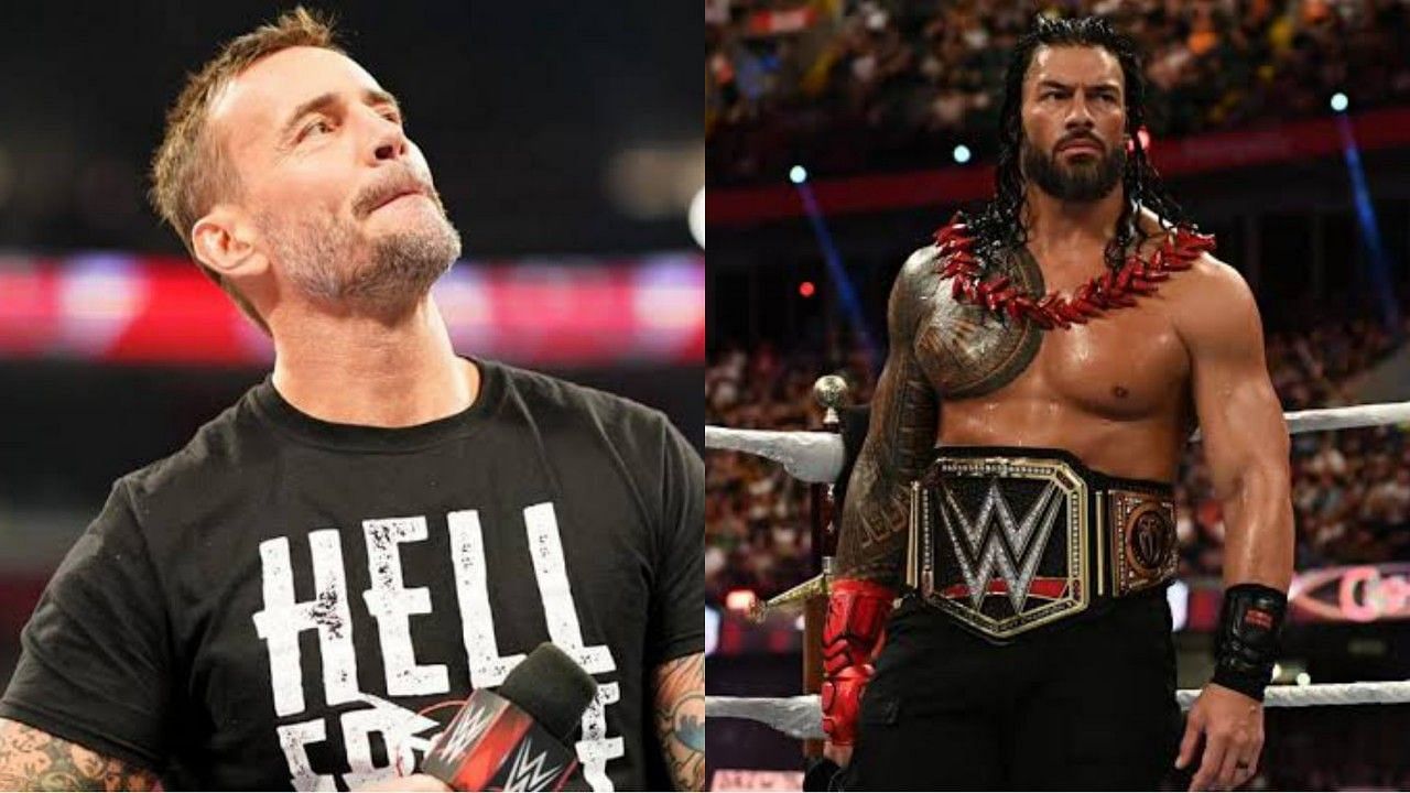 WWE सुपरस्टार्स सीएम पंक और रोमन रेंस 
