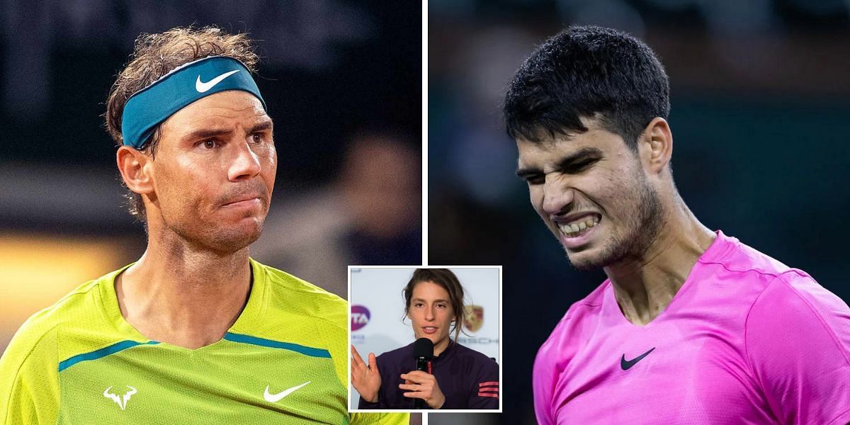 Andrea Petkovic recently drew a comparison between Rafael Nadal and Carlos Alcaraz