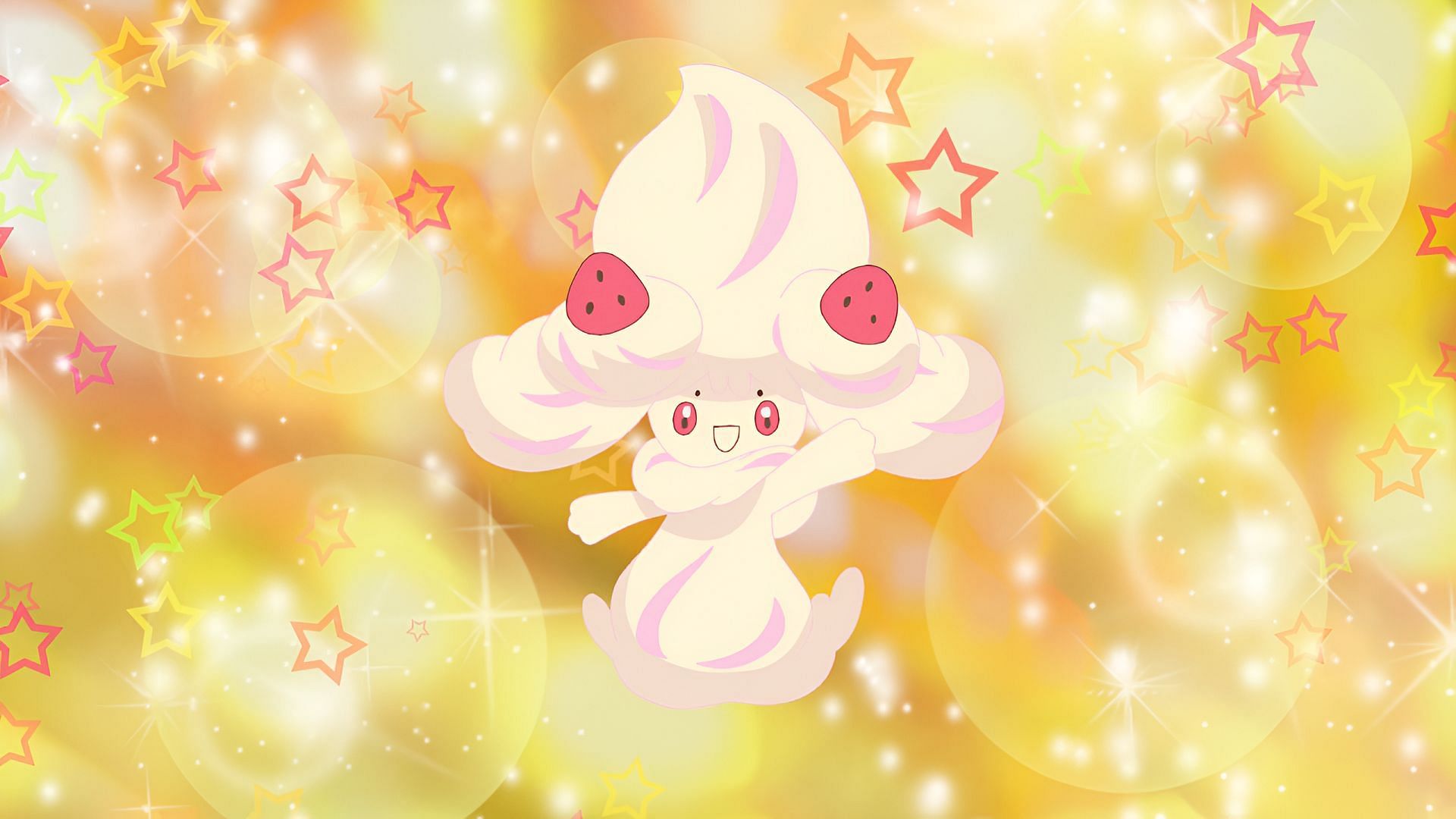 Goh&#039;s Alcremie in the anime (Image via The Pokemon Company)