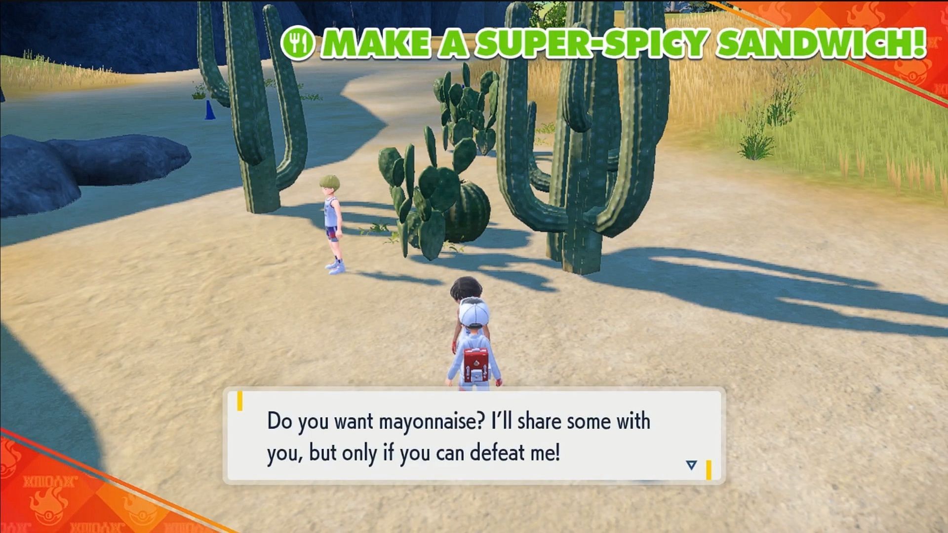 You need Mayonnaise, but not for the sandwich (Image via Nintendo)