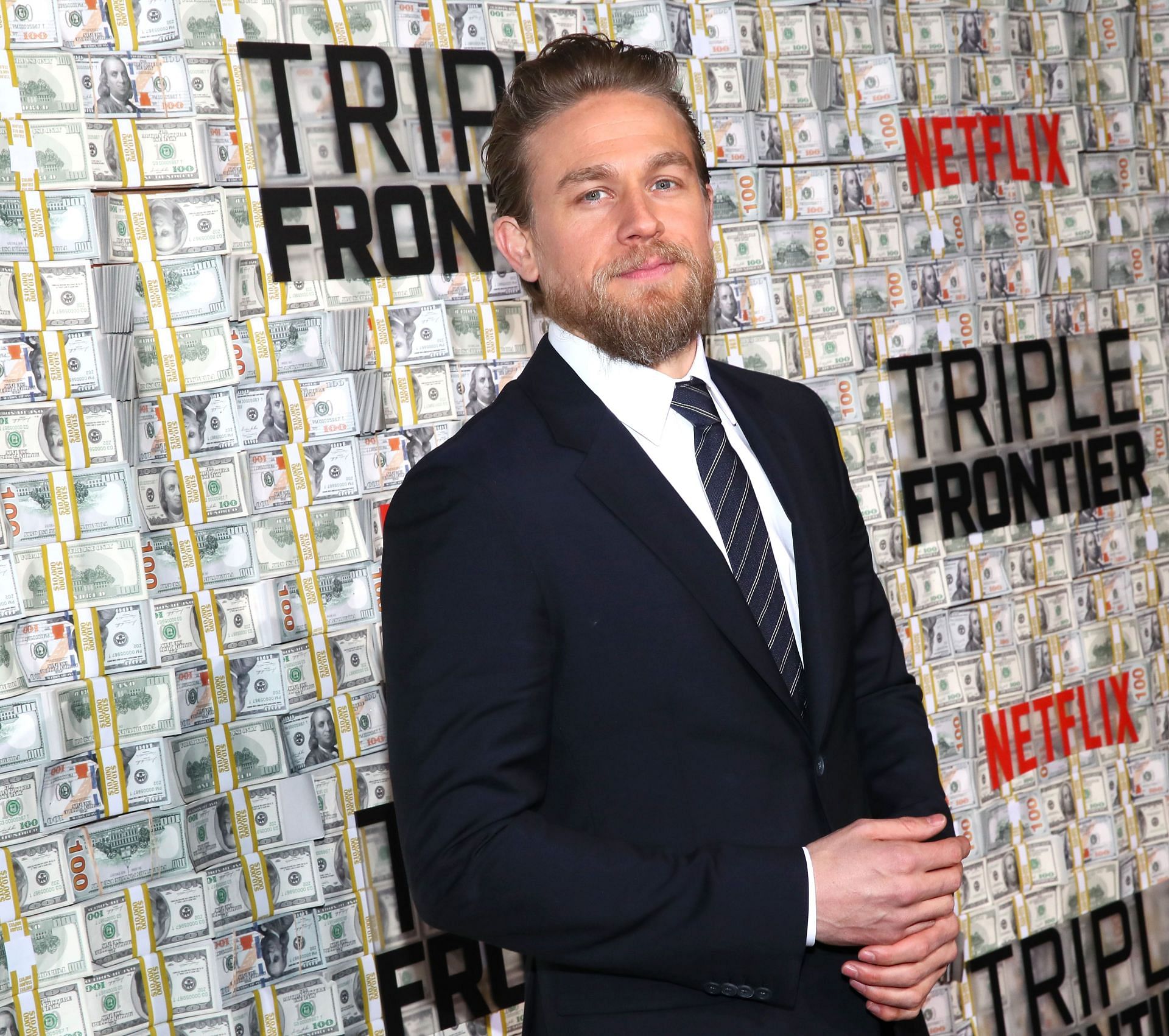 Hunnam at the Netflix World Premiere of TRIPLE FRONTIER (Image via Getty)