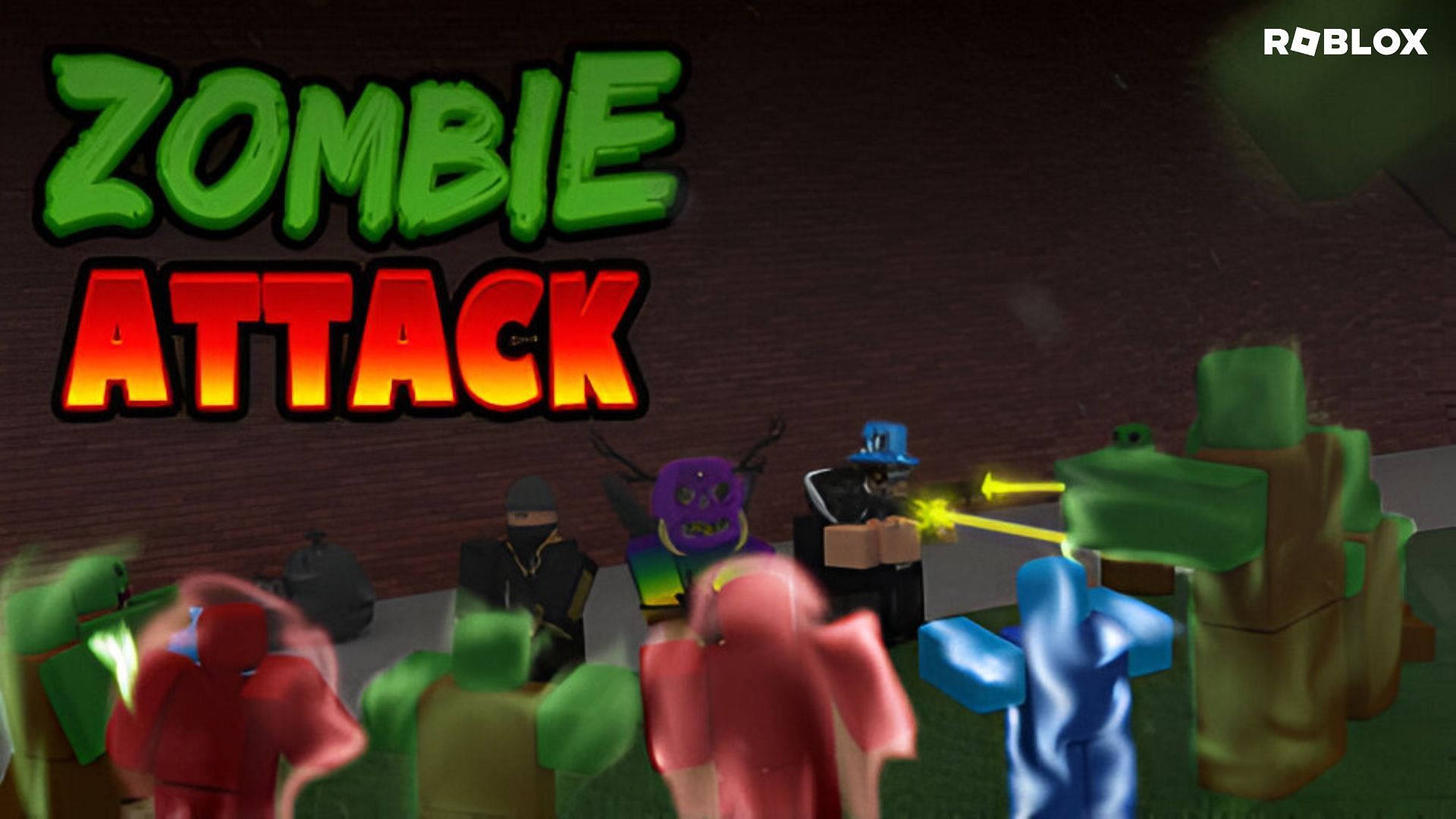 Survive the undead in Zombie Attack (Image via Roblox and Sportskeeda)