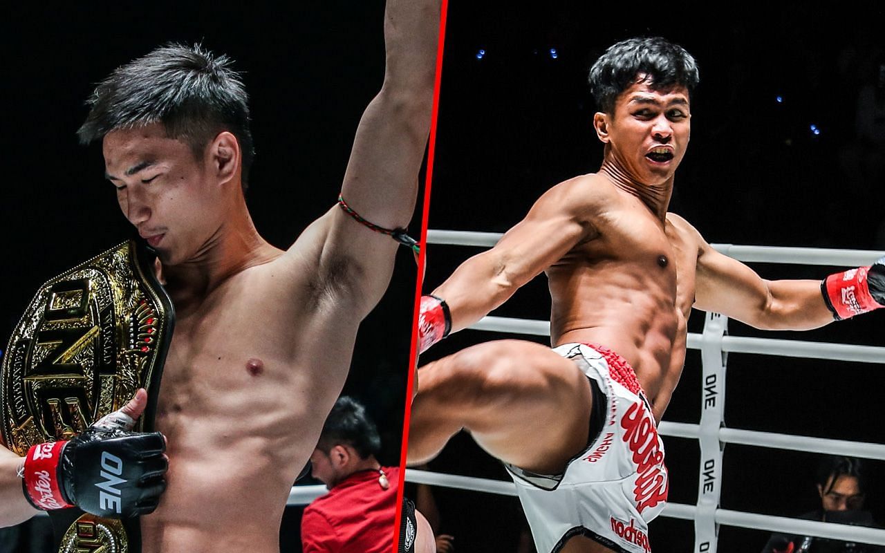 Tawanchai (Left) faces Superbon (Right) at ONE Friday Fights 46