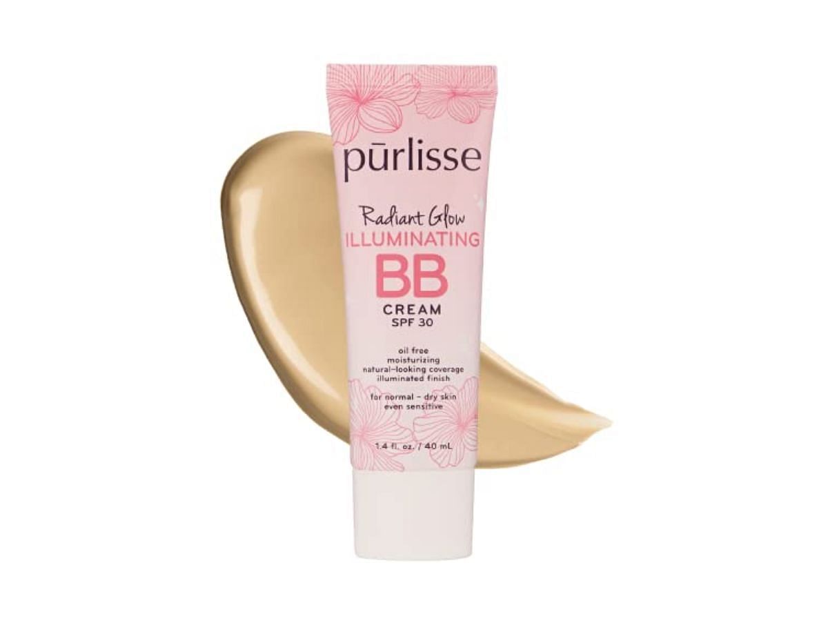 purlisse Radiant Glow Illuminating BB Cream SPF 30 (Image via Amazon)