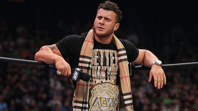MJF's girlfriend calls him a "scumbag"